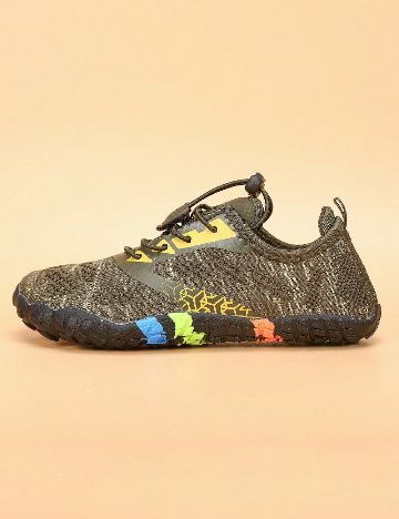 Adidasi de drumetie Shein Kids, verde