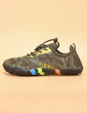 Adidasi de drumetie Shein Kids, verde