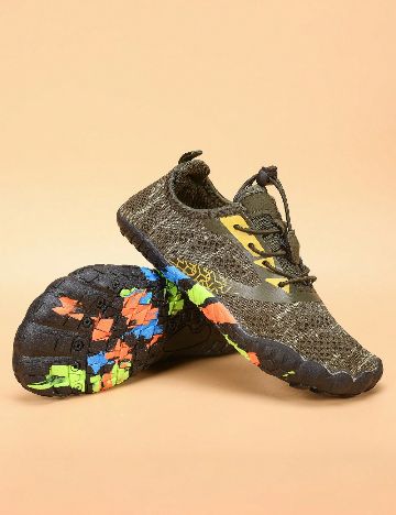 Adidasi de drumetie Shein Kids, verde