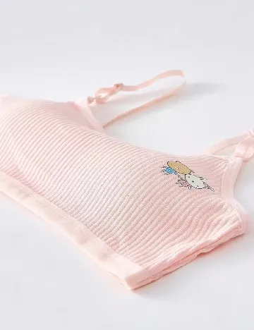 Set bustiere 3 bucati Shein Kids, mix culori