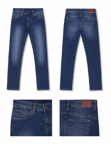 Blugi Pepe Jeans, albastru