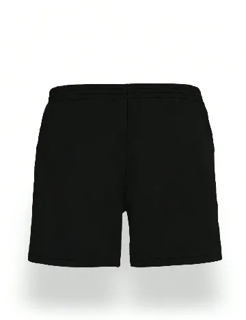 Short de baie SHEIN, negru