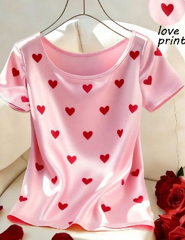 Tricou SHEIN, roz