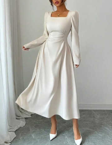Rochie medie SHEIN, bej