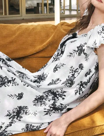 Rochie de noapte SHEIN, alb