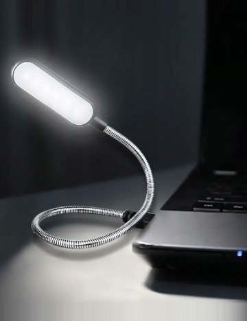 Lampa LED USB pentru laptop LAB 31, gri