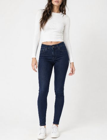 Blugi Pepe Jeans, bleumarin inchis