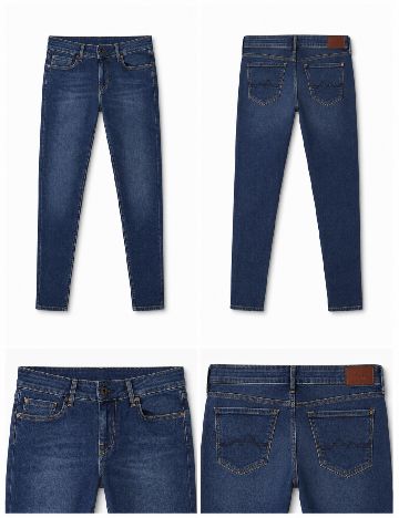 Blugi Pepe Jeans, bleumarin