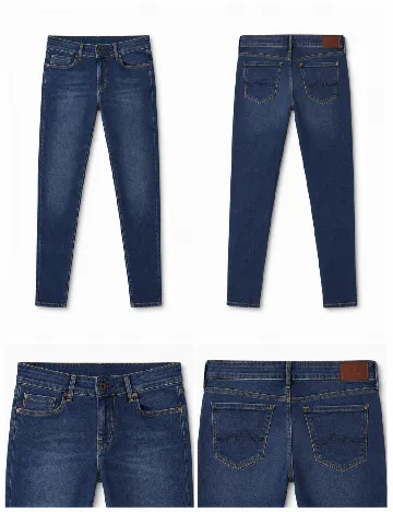 Blugi Pepe Jeans, bleumarin