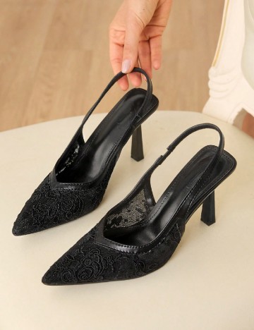 Pantofi SHEIN, negru