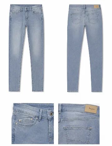 Blugi Pepe Jeans, albastru