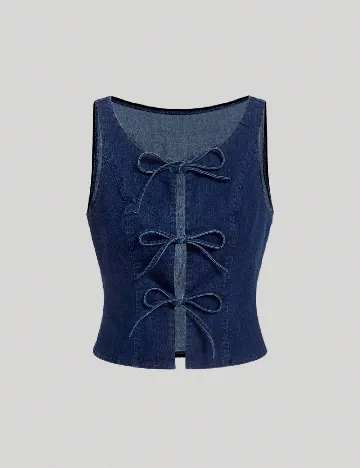Top SHEIN, bleumarin