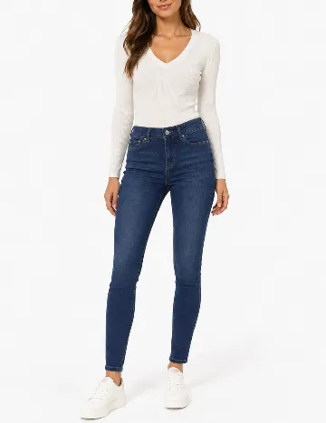 Blugi Pepe Jeans, albastru