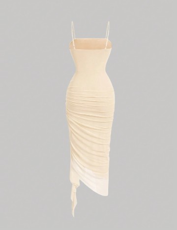 Rochie medie SHEIN, crem