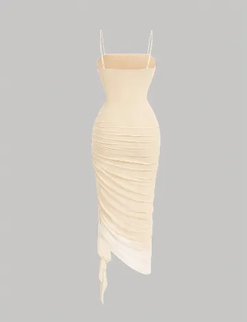 Rochie medie SHEIN, crem