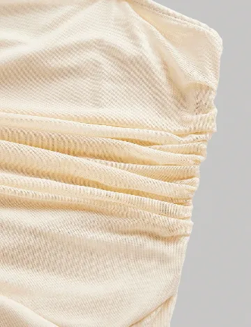 Rochie medie SHEIN, crem