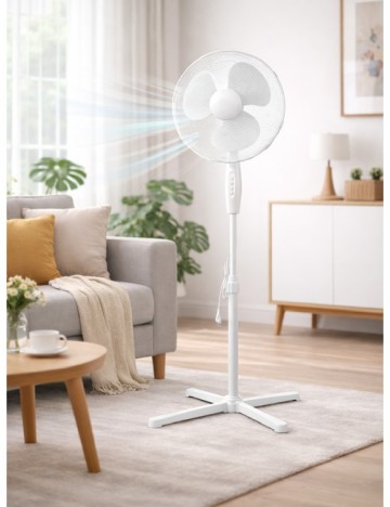 Ventilator Kinzo, alb