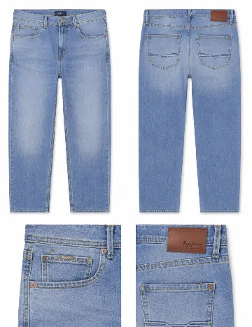 Blugi Pepe Jeans, albastru