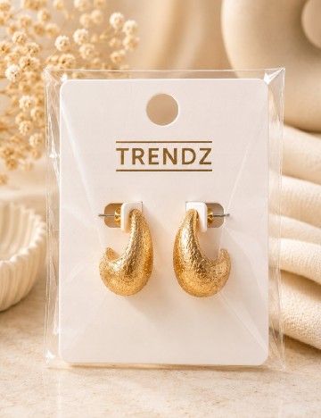 Cercei Trendz, auriu