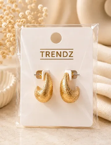 Cercei Trendz, auriu