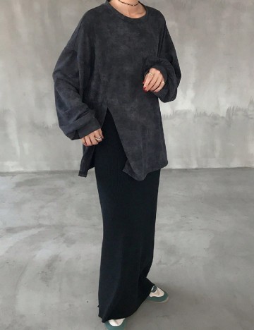 Bluza Friful, negru