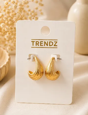 Cercei Trendz, auriu