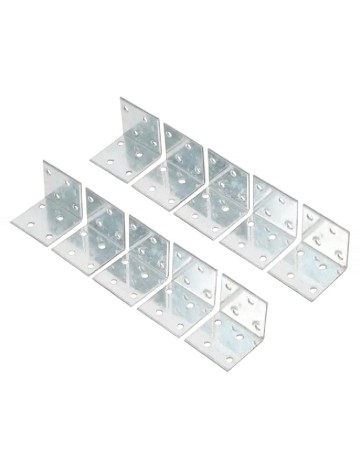 Coltare pentru imbinari, 4 x 4 x 4 cm 10 bucati ACTION, argintiu