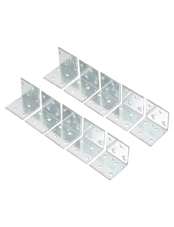 Coltare pentru imbinari, 4 x 4 x 4 cm 10 bucati ACTION, argintiu