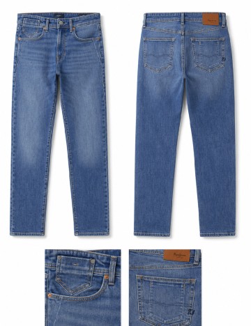 Blugi Pepe Jeans, albastru
