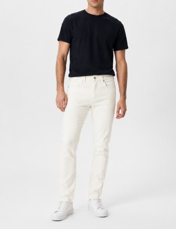 Blugi Pepe Jeans, ecru
