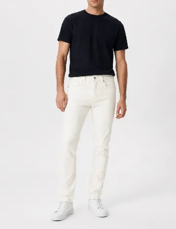 Blugi Pepe Jeans, ecru