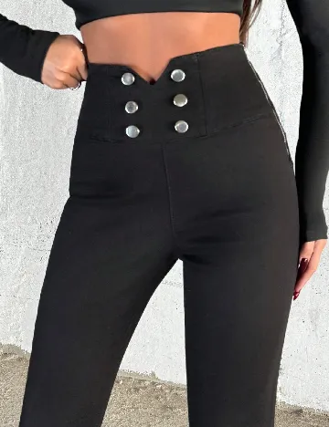 Pantaloni SHEIN, negru