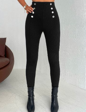 Pantaloni SHEIN, negru