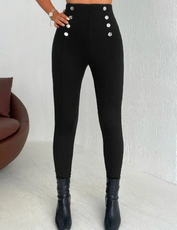 Pantaloni SHEIN, negru