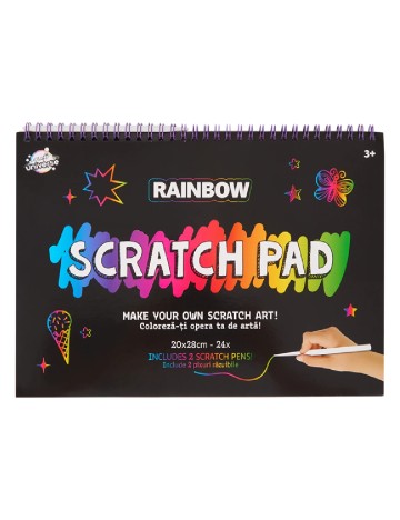 Bloc de desen razuibil Craft Universe, negru