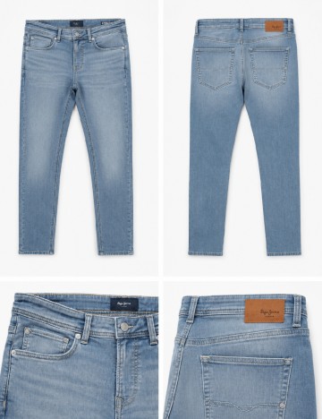 Blugi Pepe Jeans, albastru
