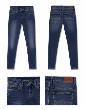 Blugi Pepe Jeans, bleumarin