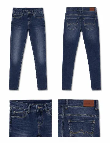 Blugi Pepe Jeans, bleumarin