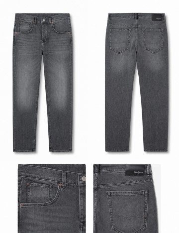 Blugi Pepe Jeans, gri