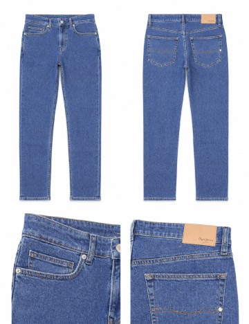 Blugi Pepe Jeans, albastru