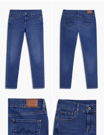 Blugi Pepe Jeans, albastru