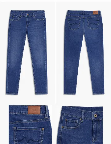 Blugi Pepe Jeans, albastru