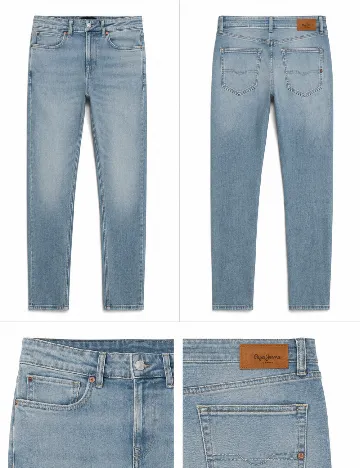 Blugi Pepe Jeans, albastru