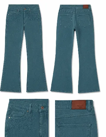 Blugi Pepe Jeans, verde