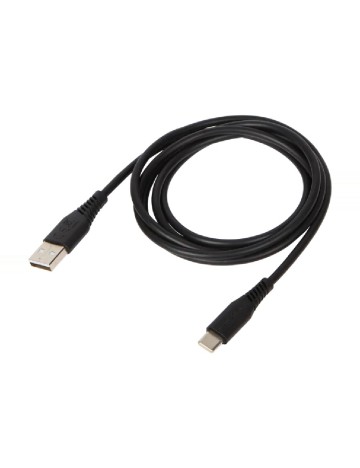 Cablu de încărcare și de date USB-A la USB-C, negru