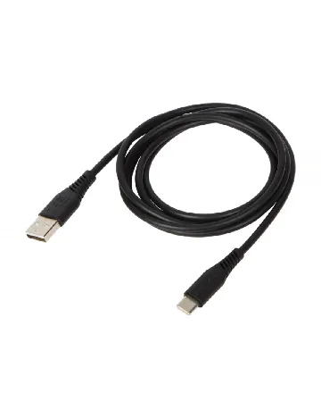 Cablu de încărcare și de date USB-A la USB-C, negru
