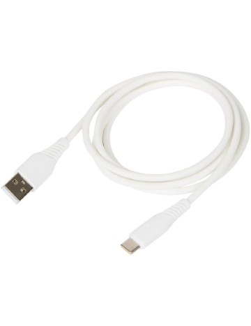 Cablu de încărcare și de date USB-A la USB-C, alb