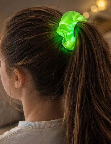 Elastic de par cu lumina led Little Concepts, verde