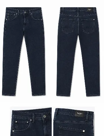 Blugi Pepe Jeans, bleumarin inchis