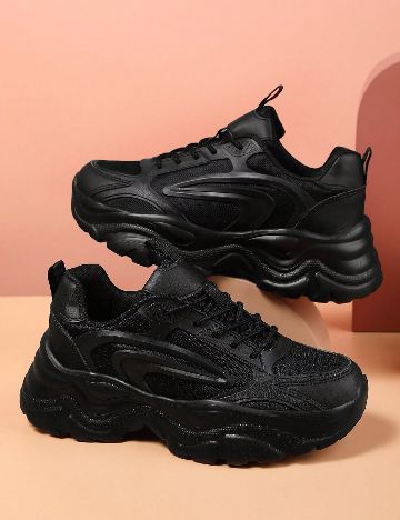 Adidasi SHEIN, negru